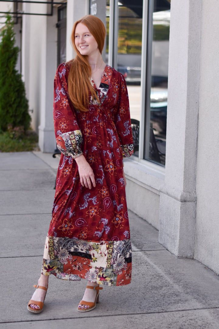 Jordan Boho Maxi Dress