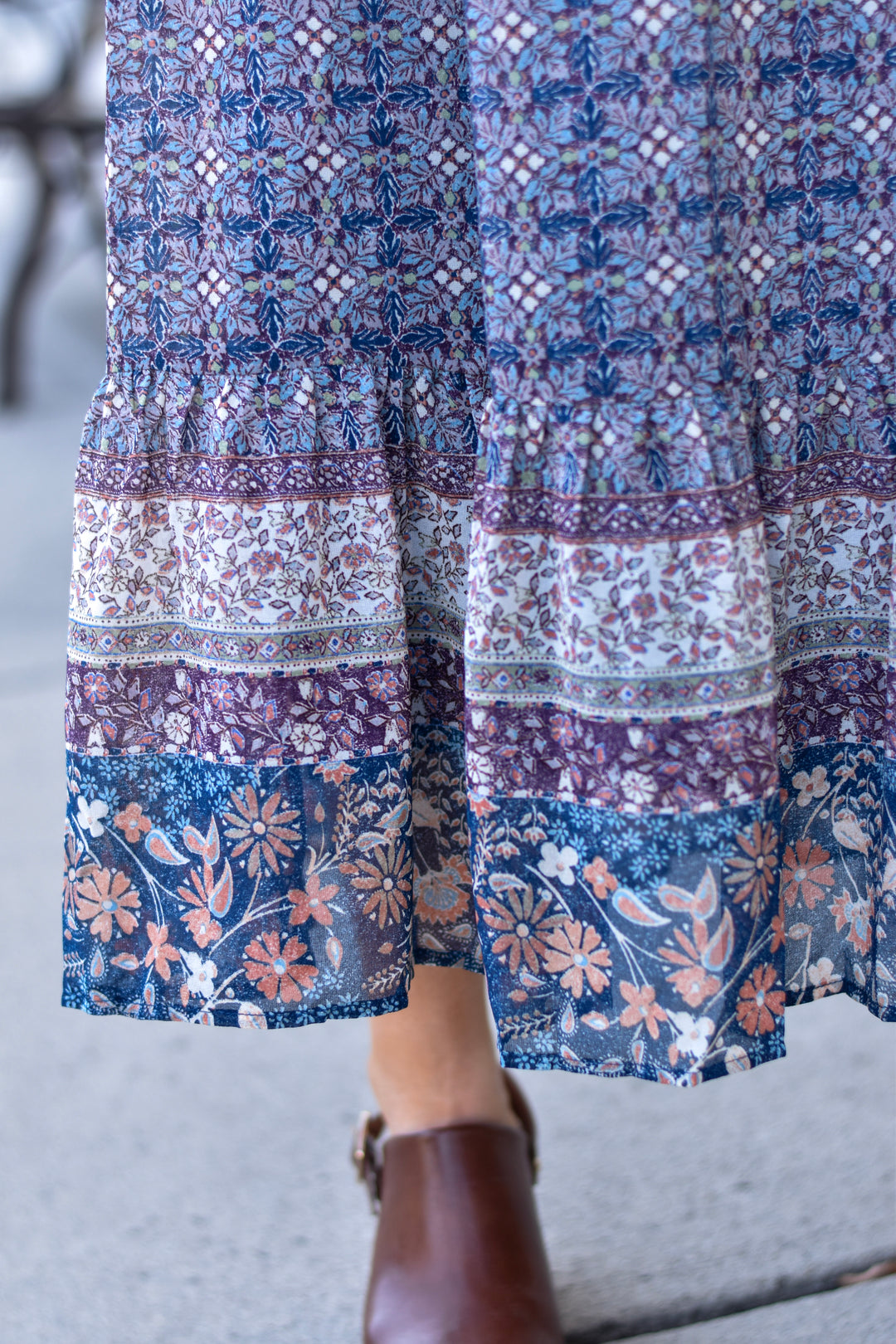 Boho Dreamscape Midi Dress