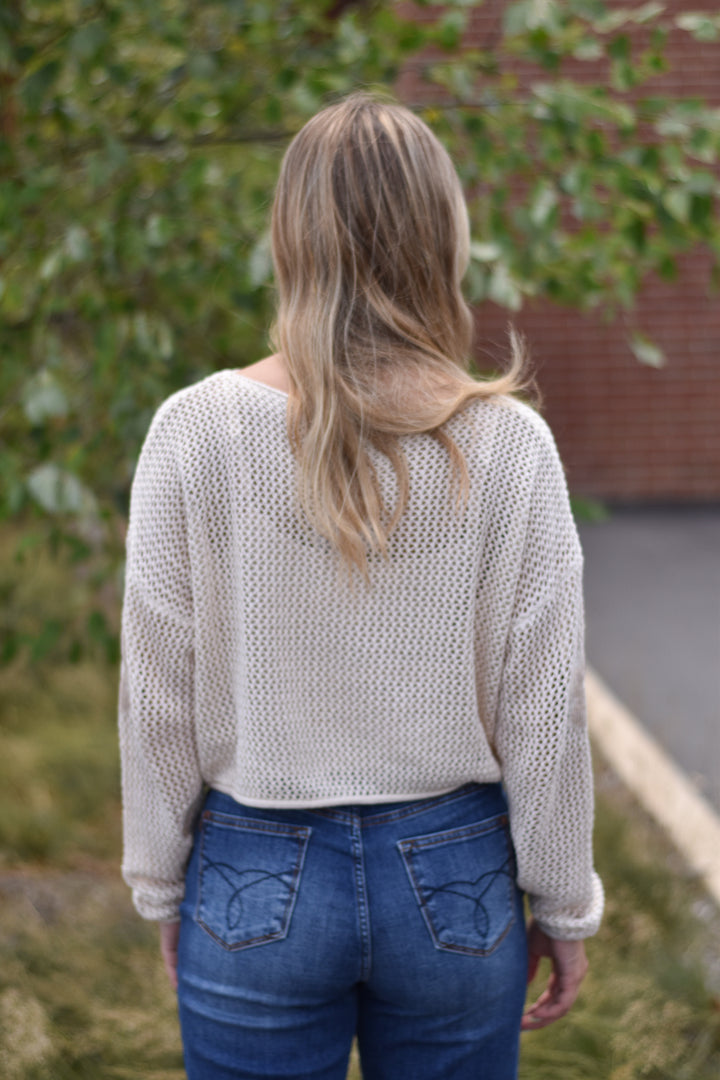 Sweet Daisy Lightweight Sweater