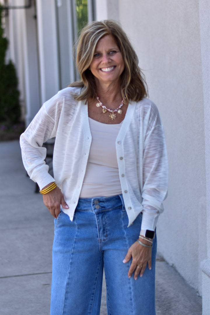 Featherlight Knit Cardigan