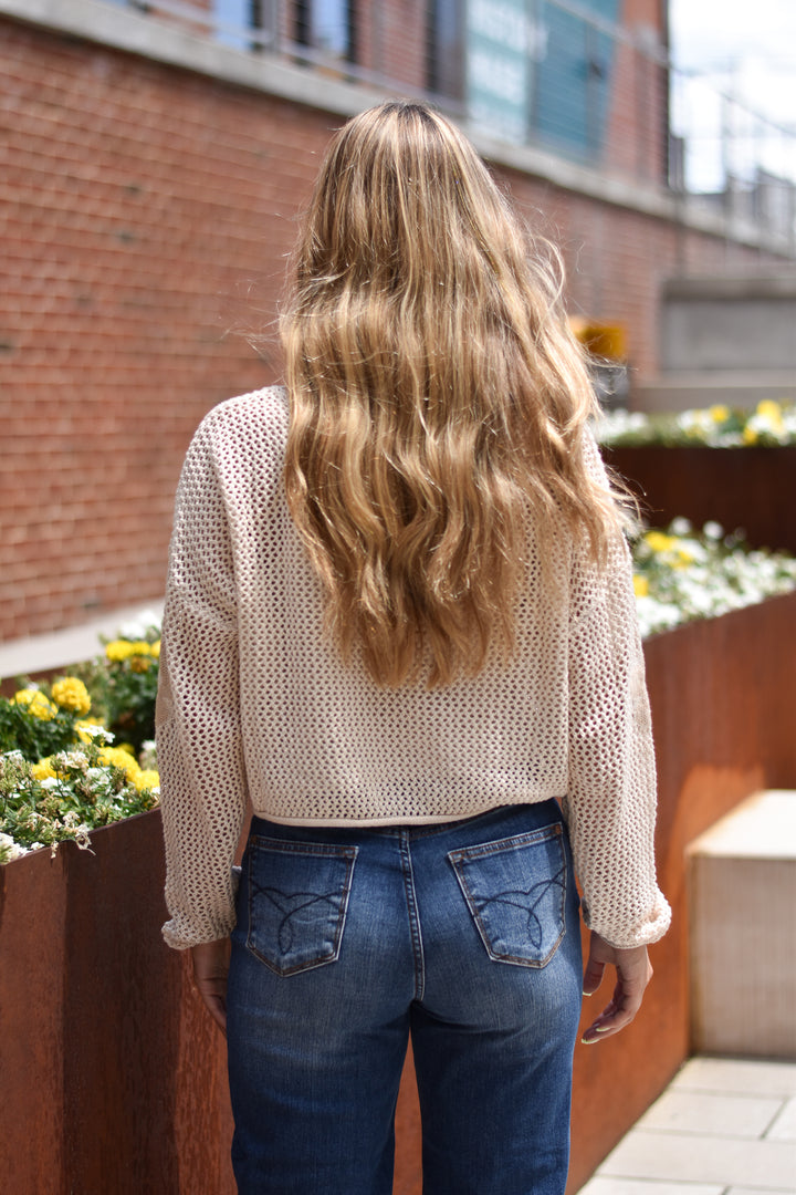 Sweet Daisy Lightweight Sweater