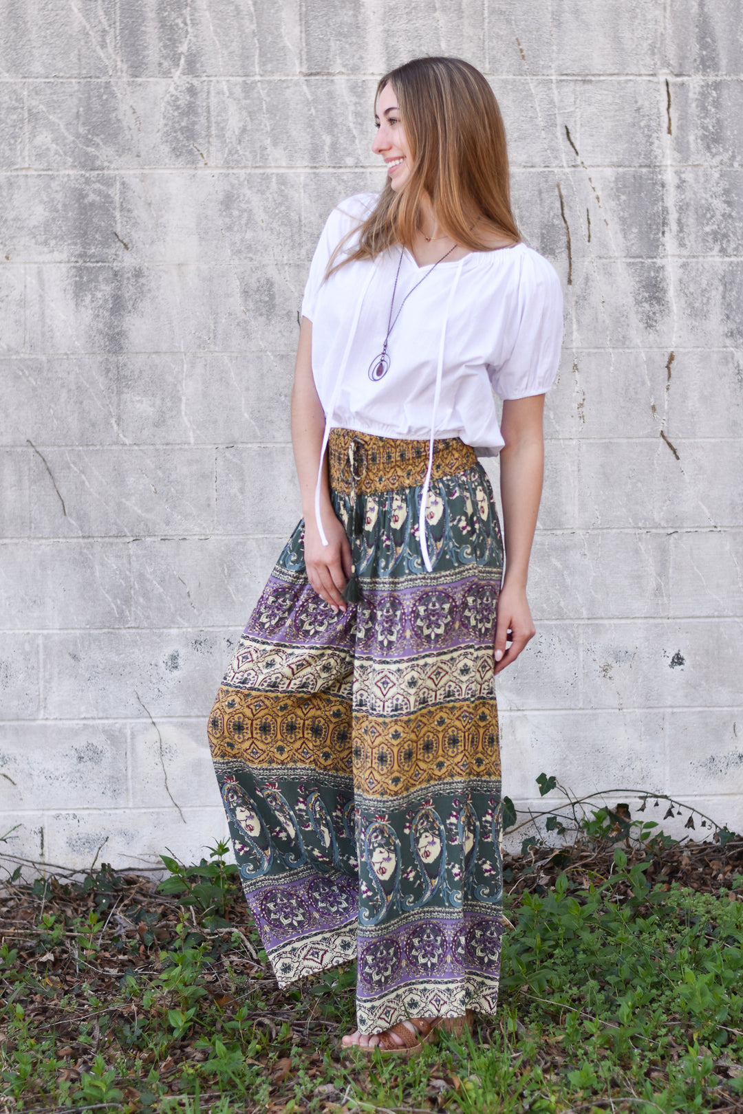 Cool Harbor Wide-Leg Pants