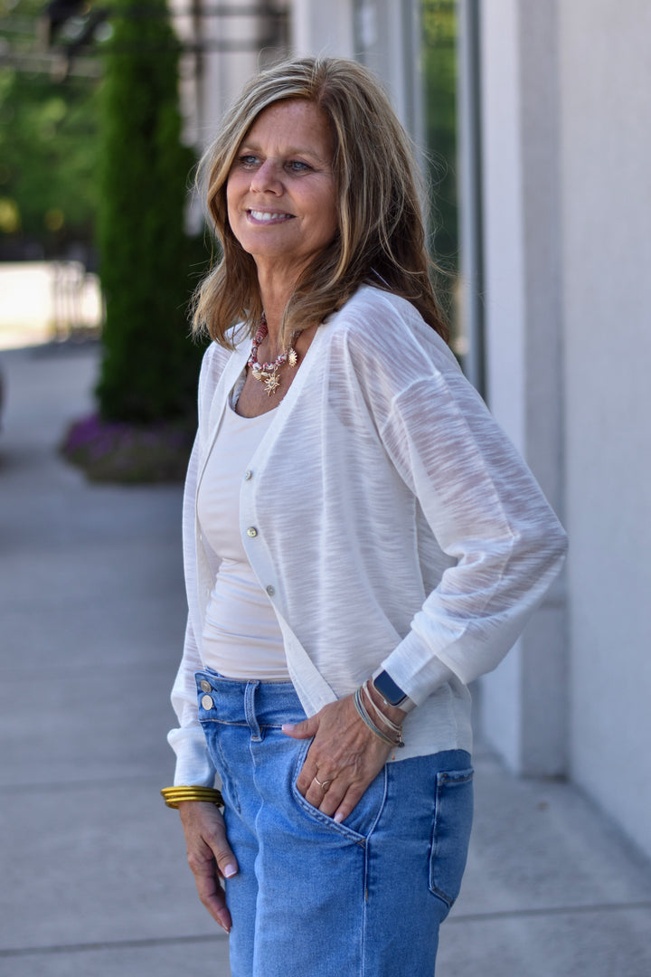 Featherlight Knit Cardigan