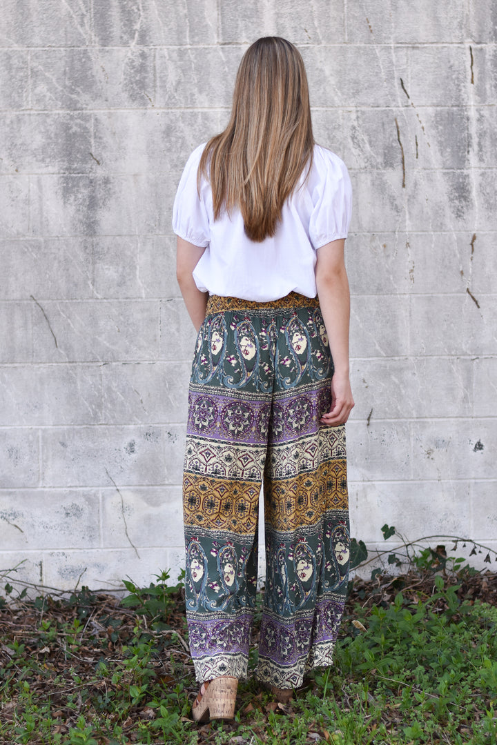 Cool Harbor Wide-Leg Pants