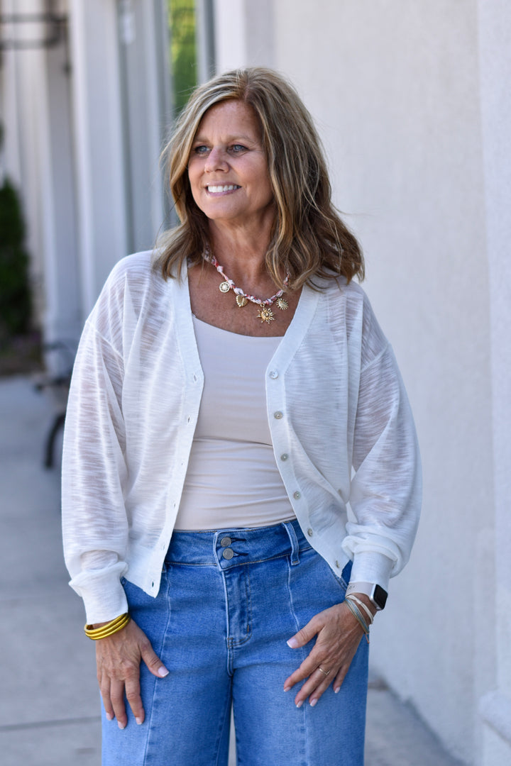 Featherlight Knit Cardigan