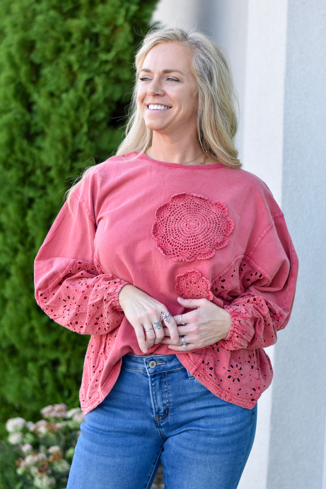 Boho Patchwork Crochet Top