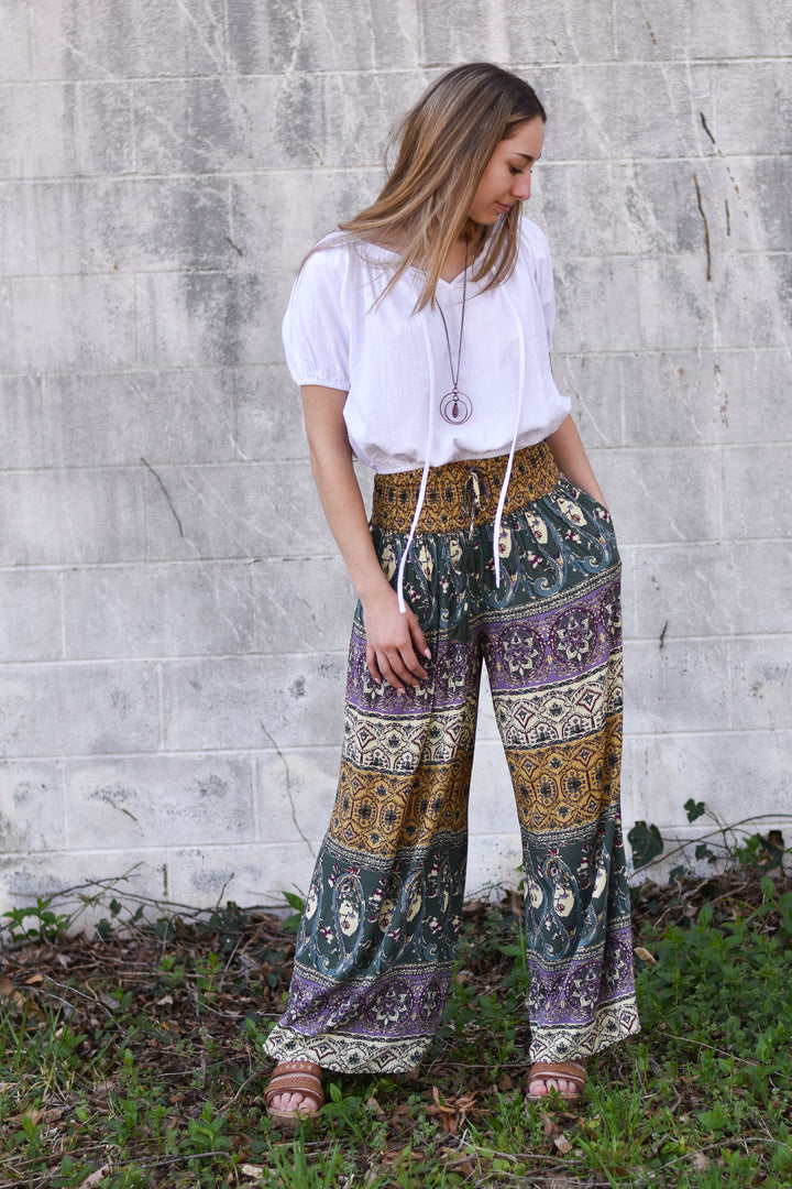 Cool Harbor Wide-Leg Pants