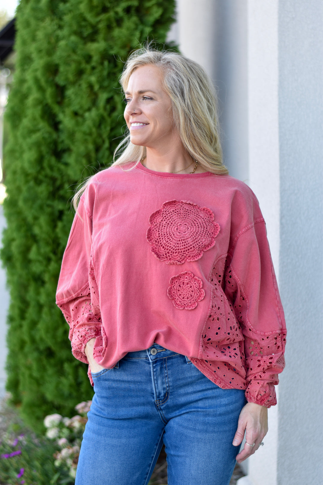 Boho Patchwork Crochet Top