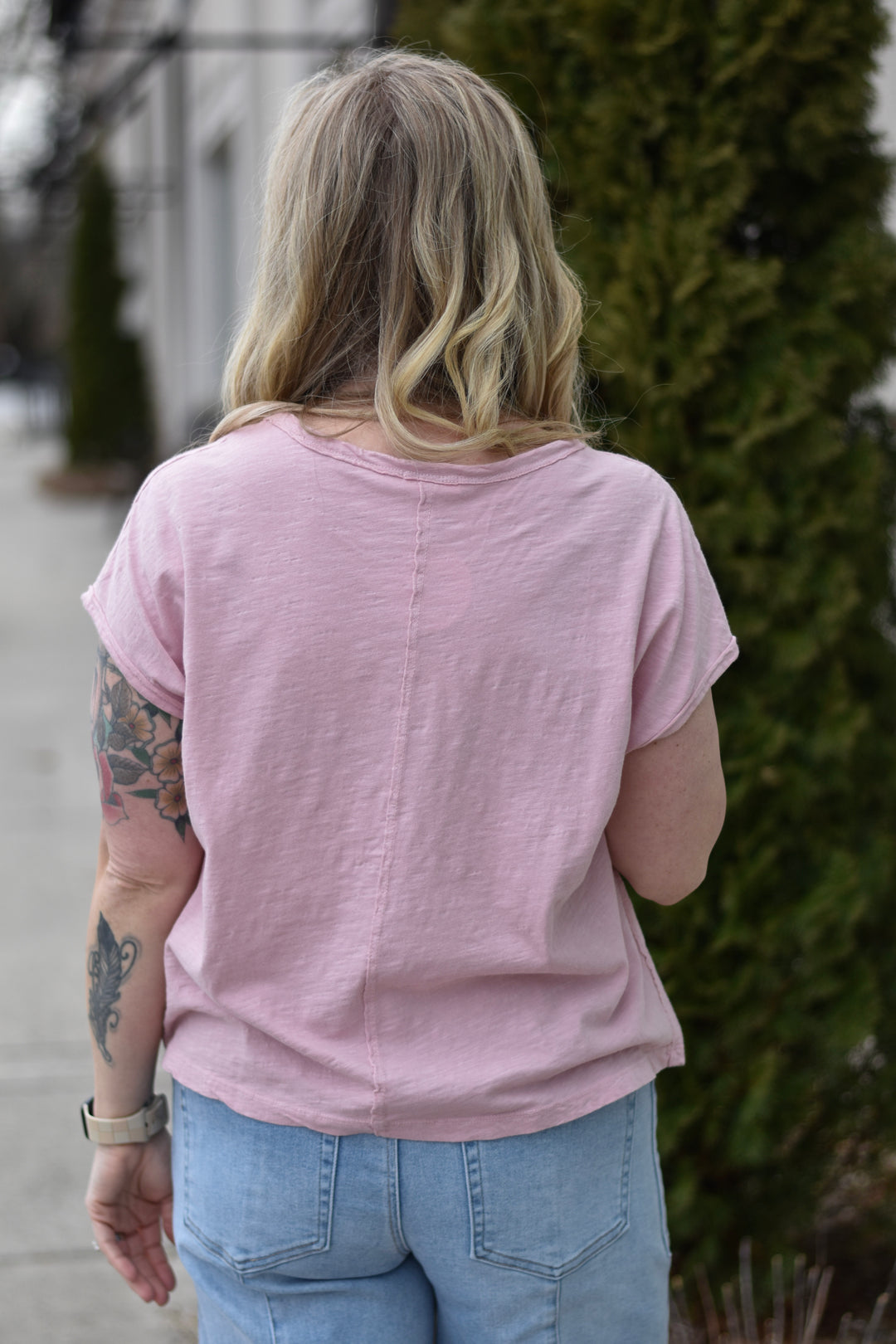 Heritage Cotton Boyfriend Tee