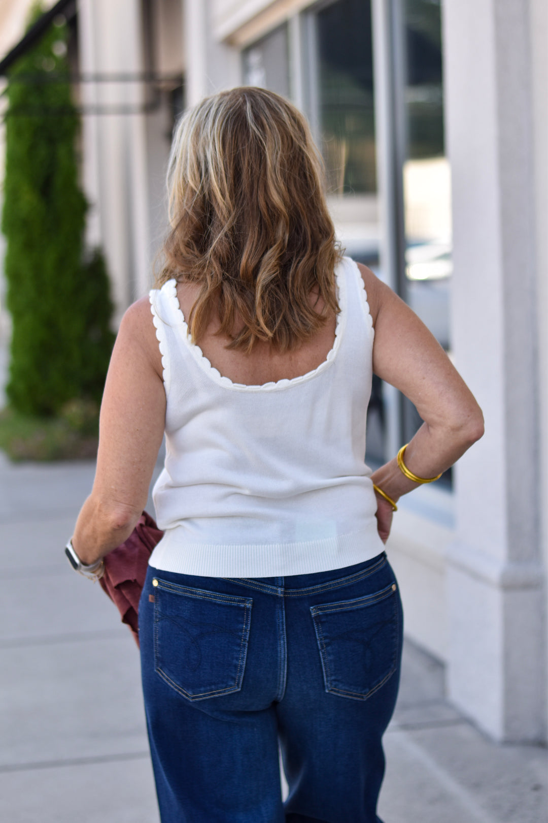 Rose Rodeo Sweater Tank