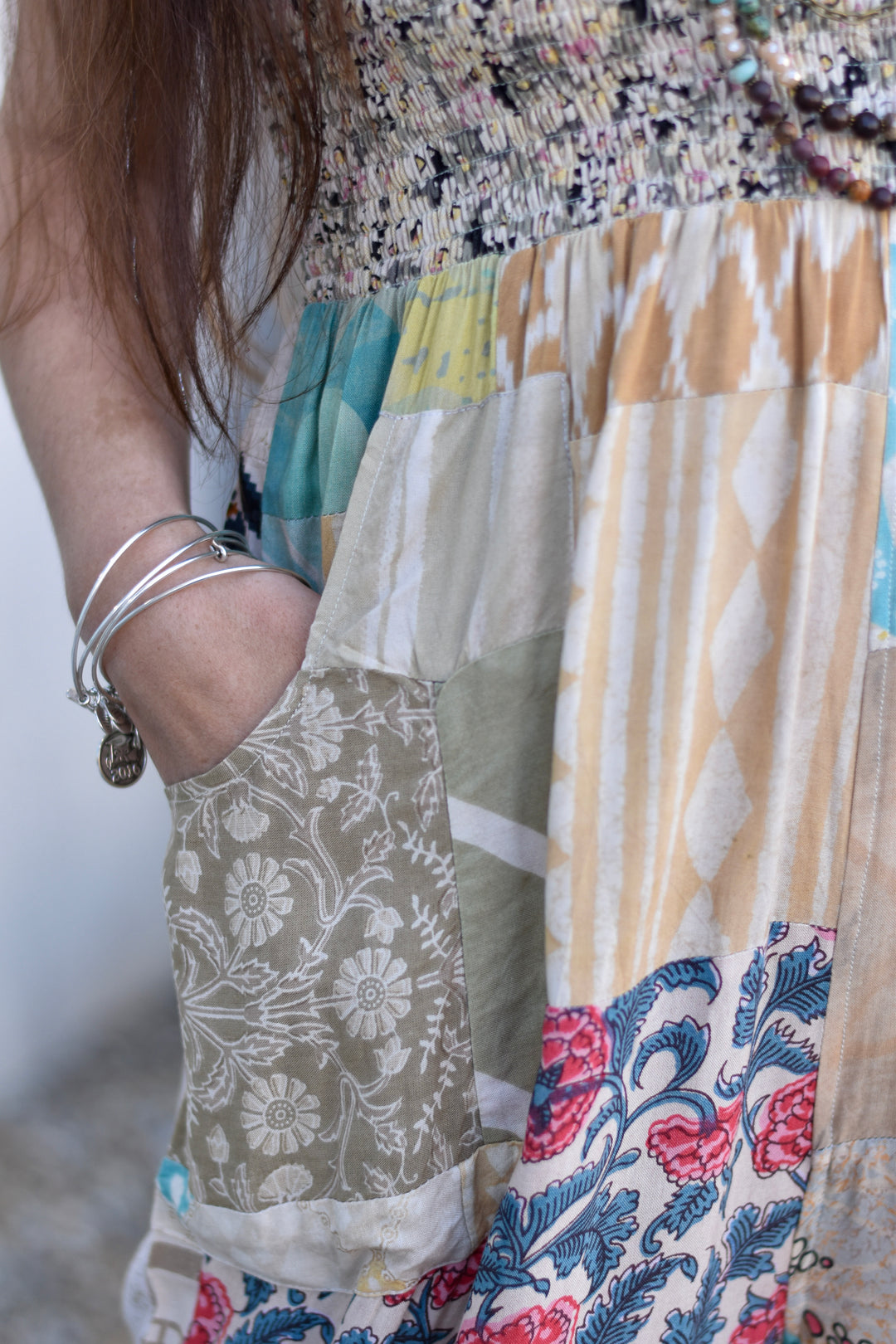 Grateful Boho Smocked Jumpsuit