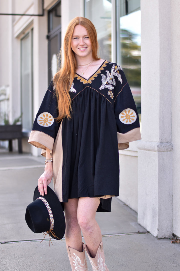 Arielle Embroidered Dress