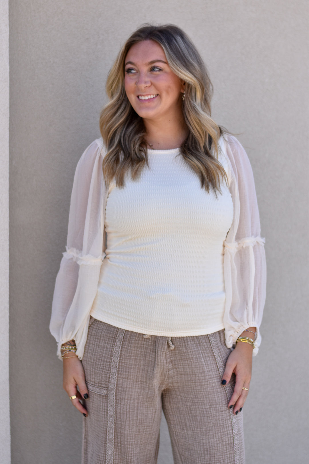 Whispering Petal Top