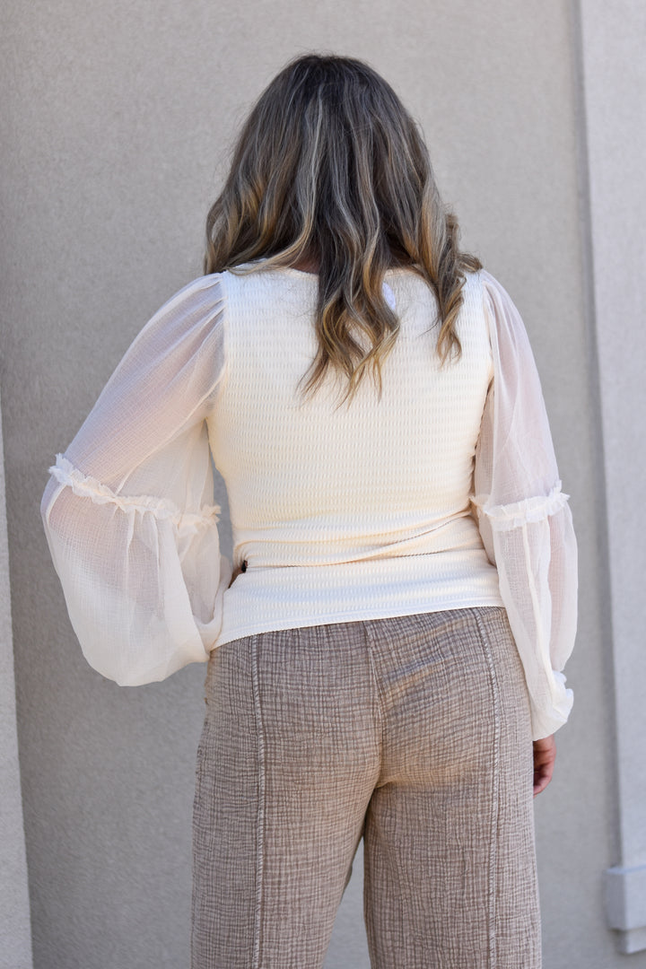 Whispering Petal Top