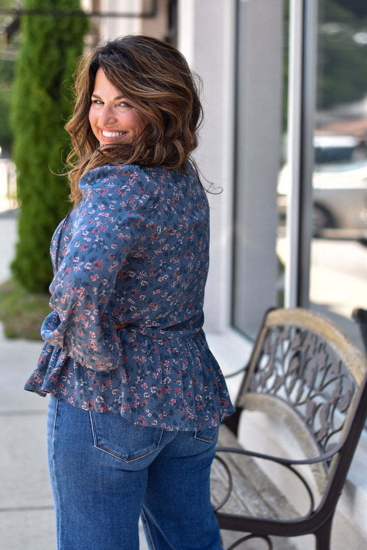 Pretty Blooms Chiffon Blouse