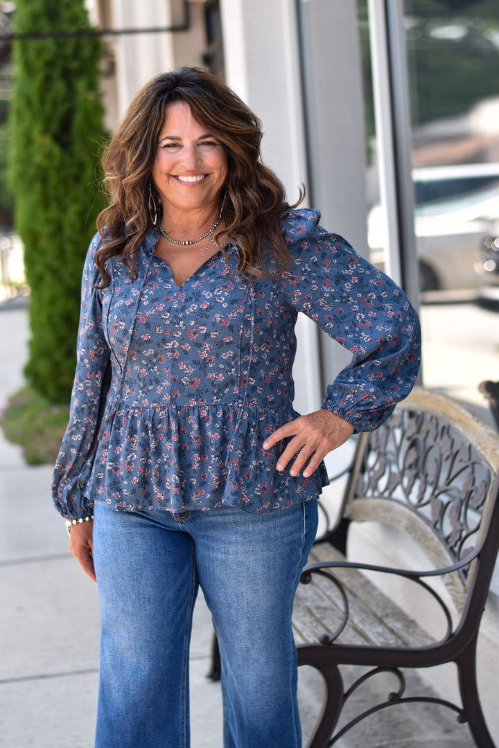 Pretty Blooms Chiffon Blouse
