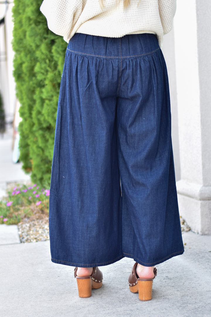 Umgee Wide Leg Jeans