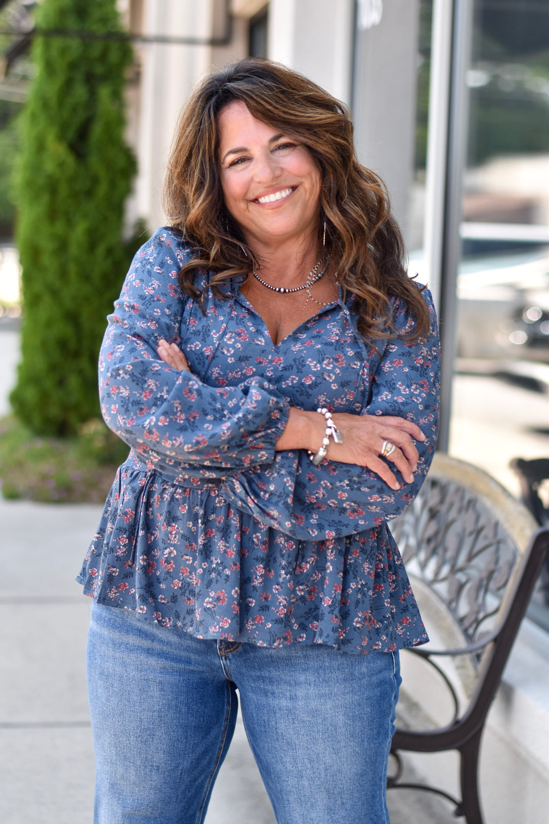 Pretty Blooms Chiffon Blouse