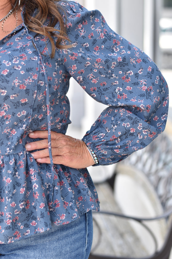 Pretty Blooms Chiffon Blouse