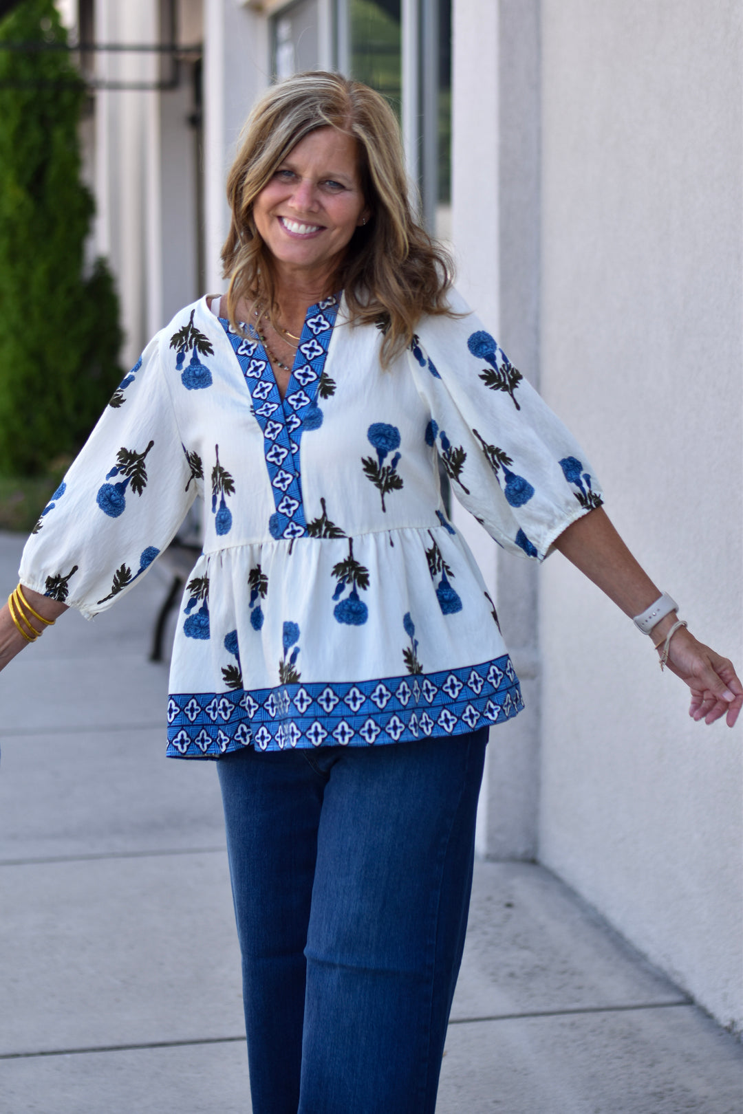 Wanderlust Floral Top