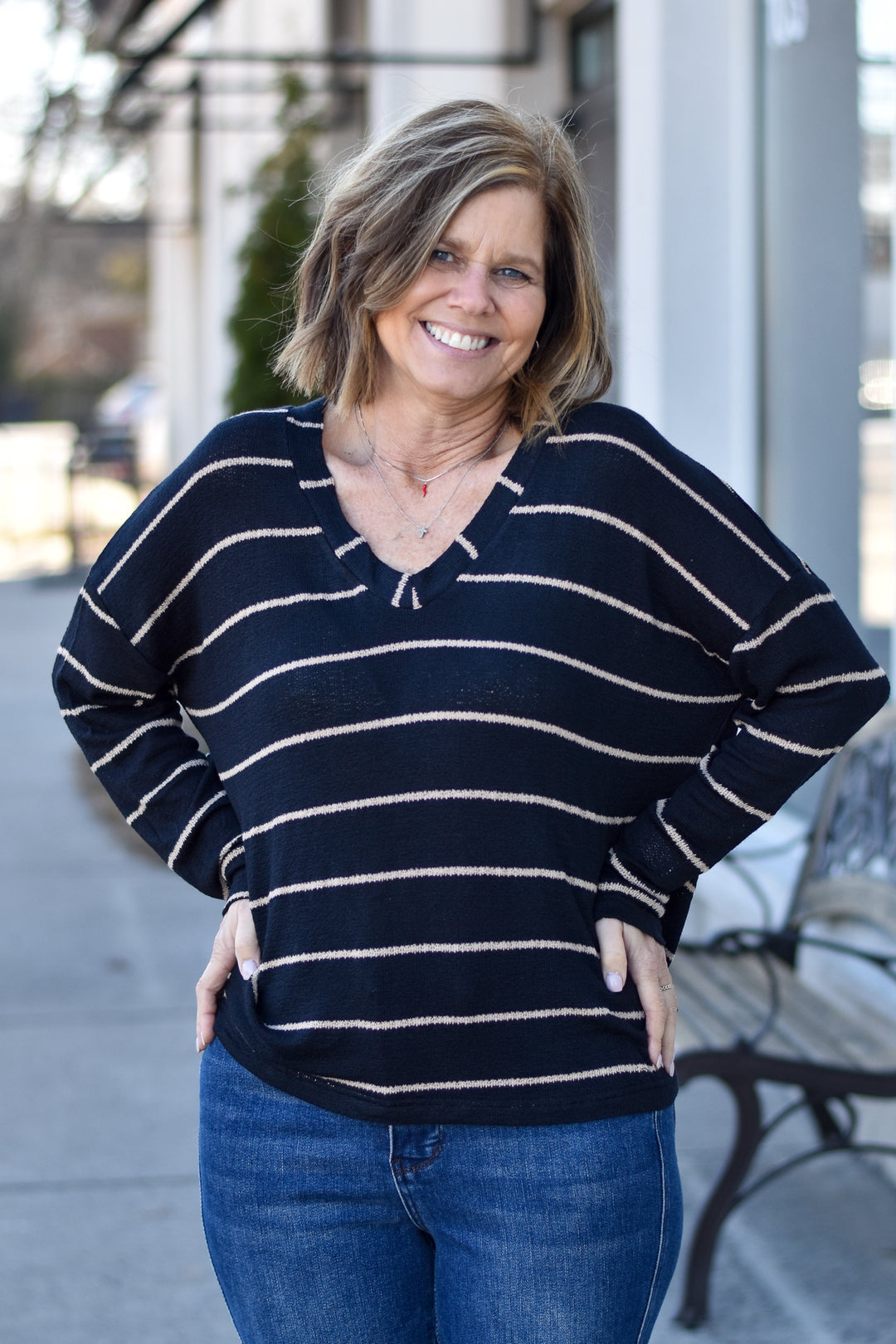 Kinley Striped Top