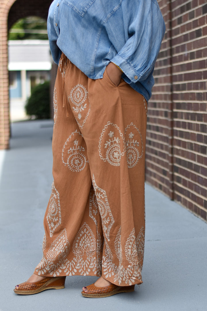 Golden Thread Pants