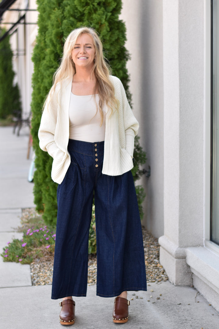 Umgee Wide Leg Jeans