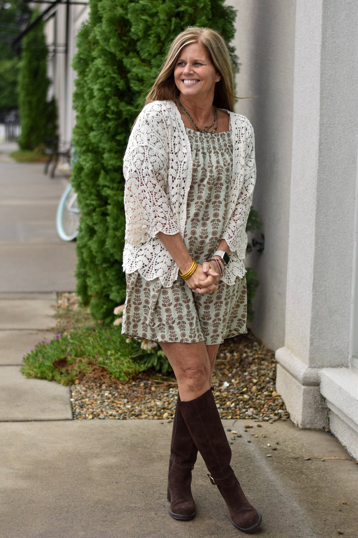 Vintage Floral Dress