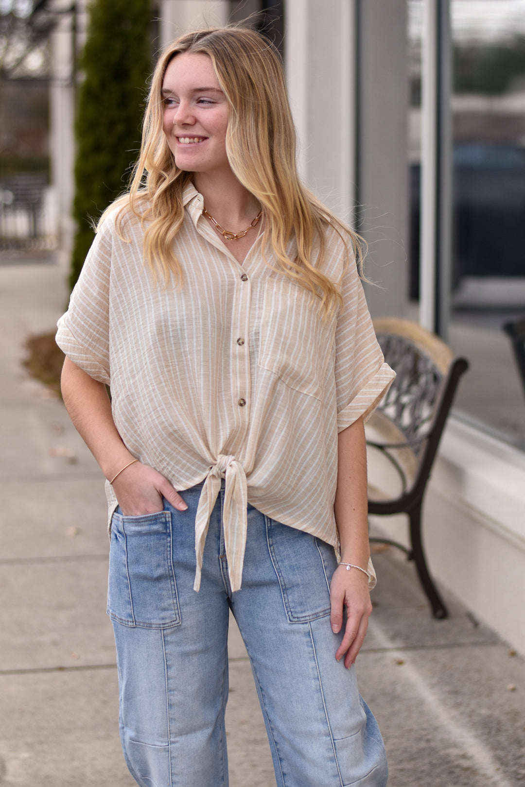 Easy Breeze Striped Shirt