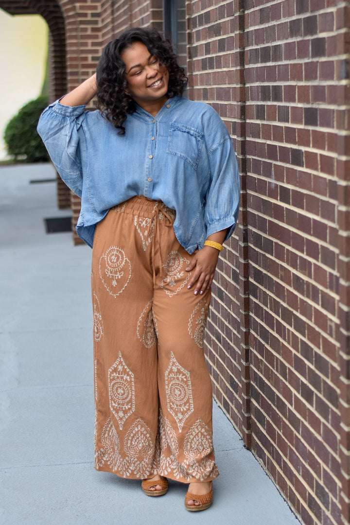 Golden Thread Pants