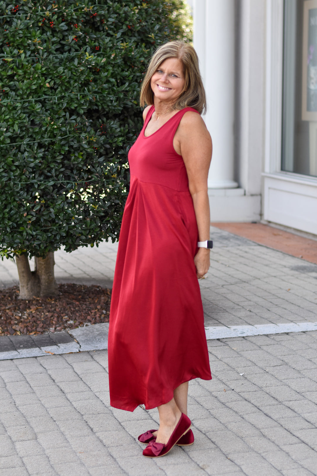 Burgundy Bliss Dress