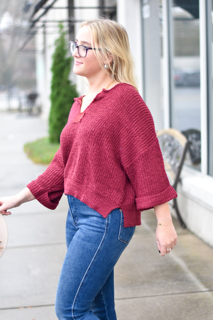 Rhea Patch Sweater