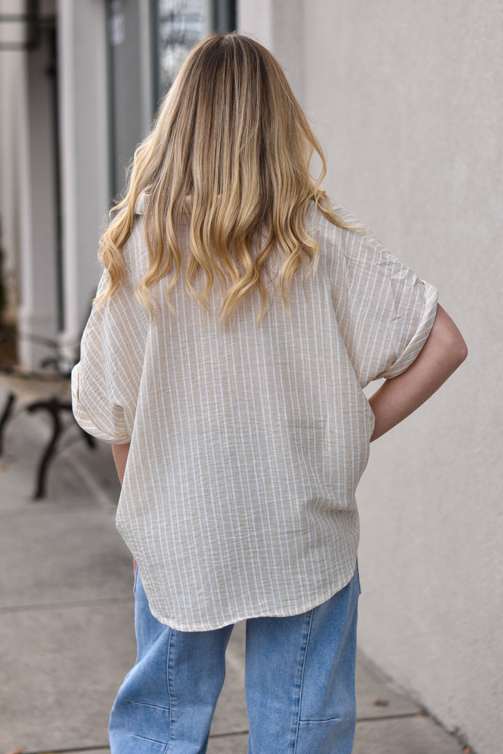Easy Breeze Striped Shirt