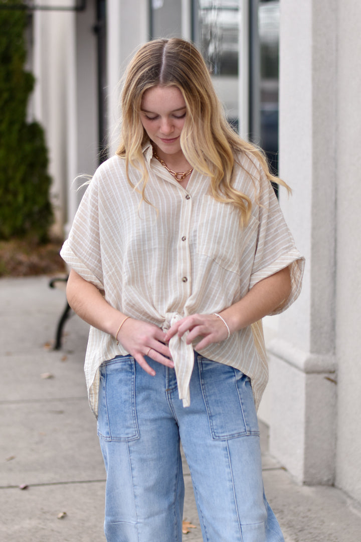 Easy Breeze Striped Shirt