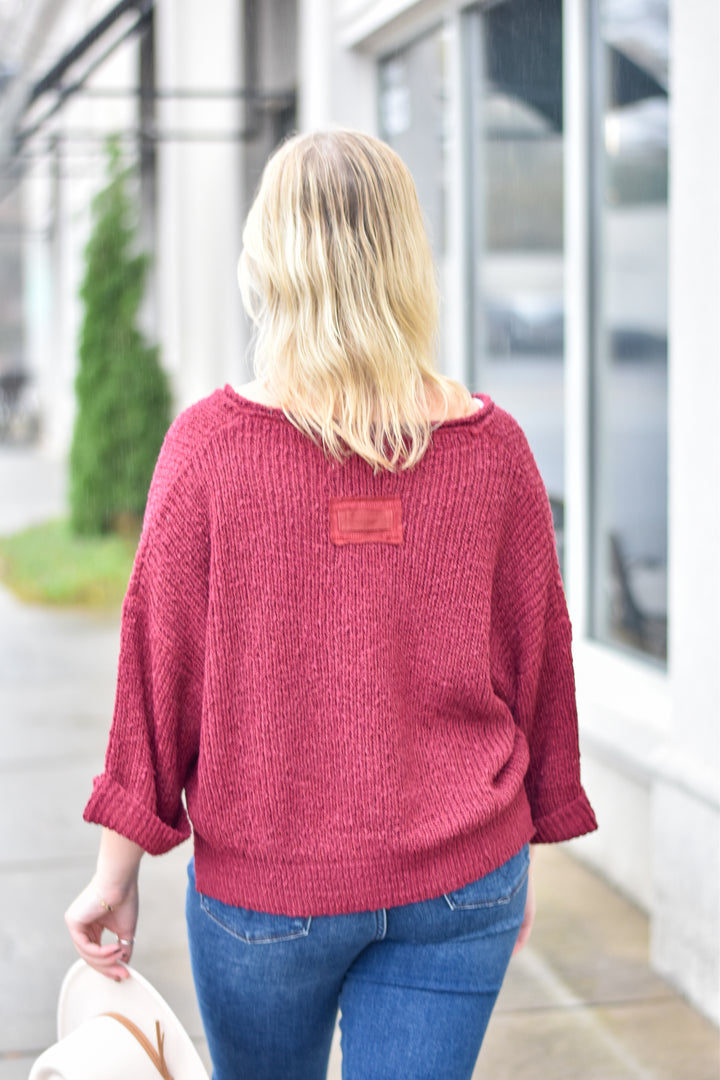 Rhea Patch Sweater