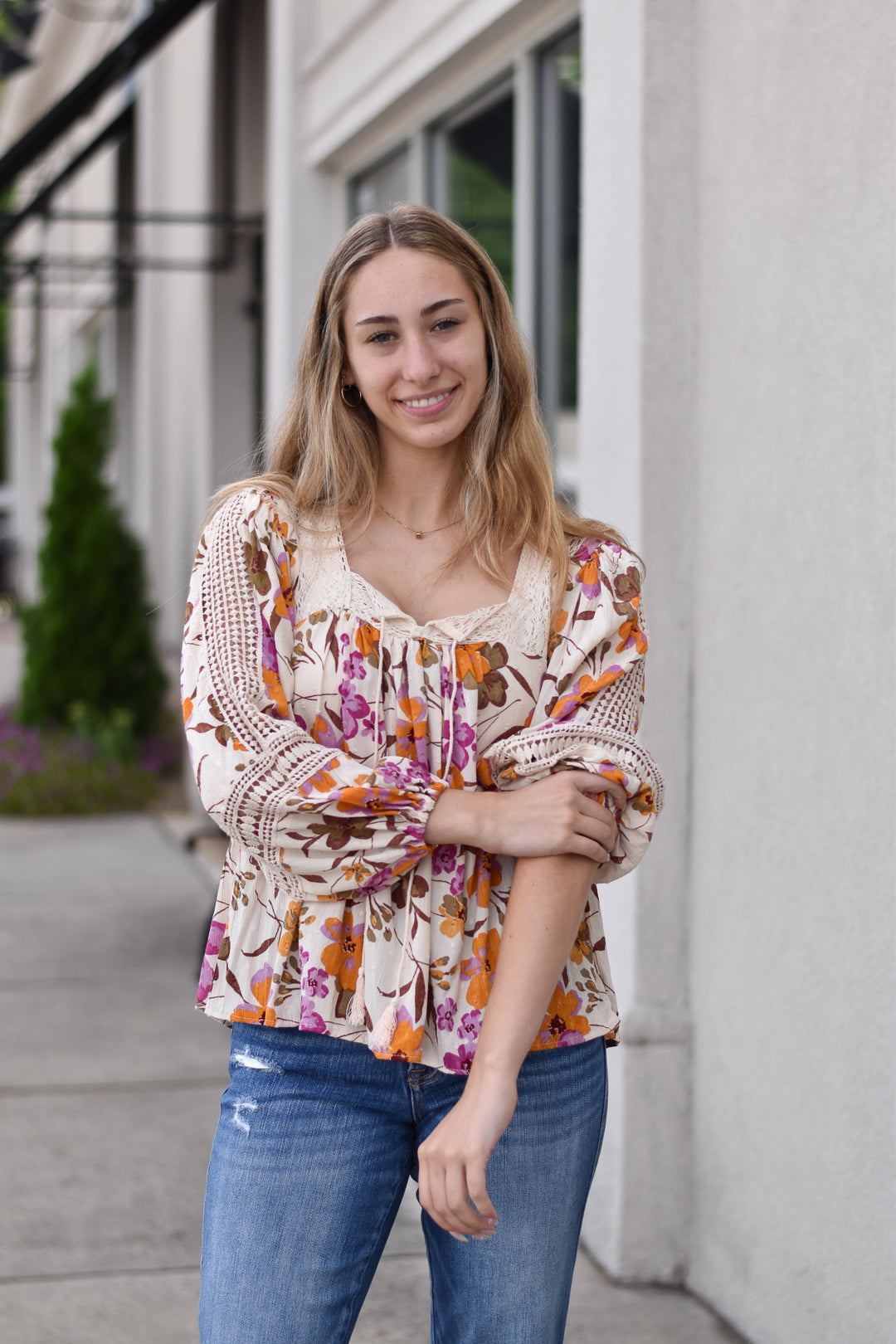 Catalina Floral Top