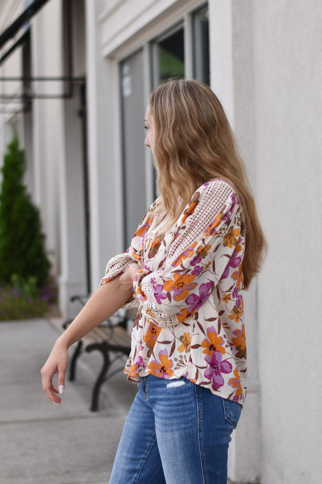 Catalina Floral Top