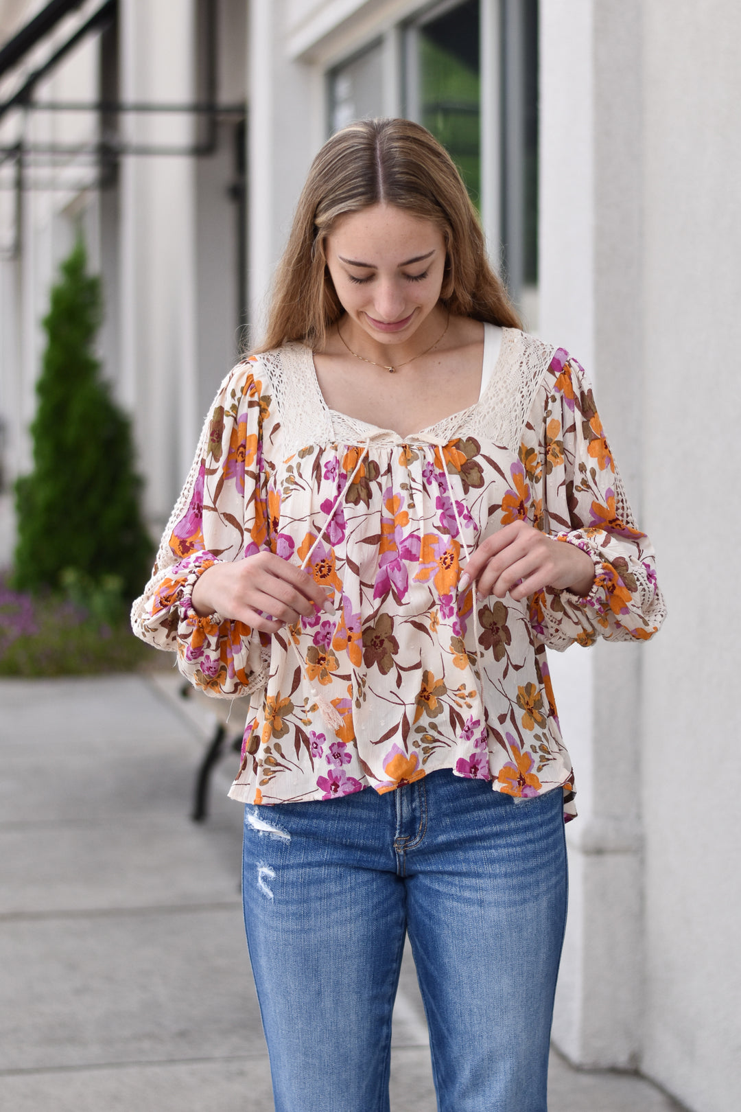 Catalina Floral Top