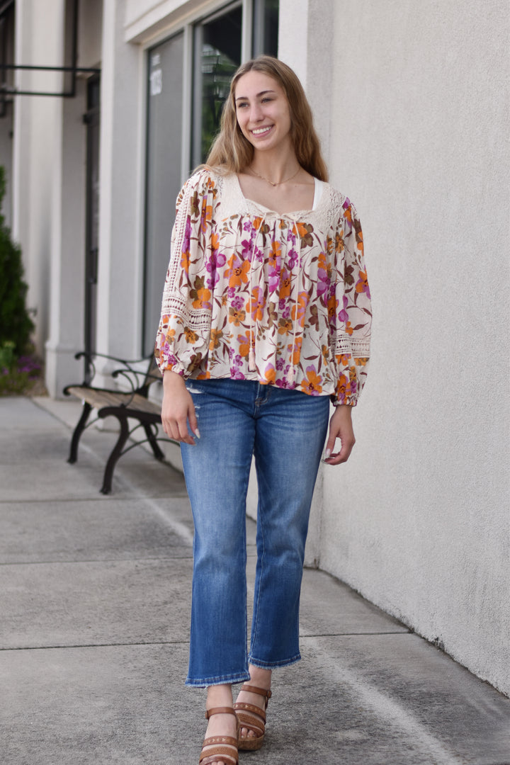 Catalina Floral Top