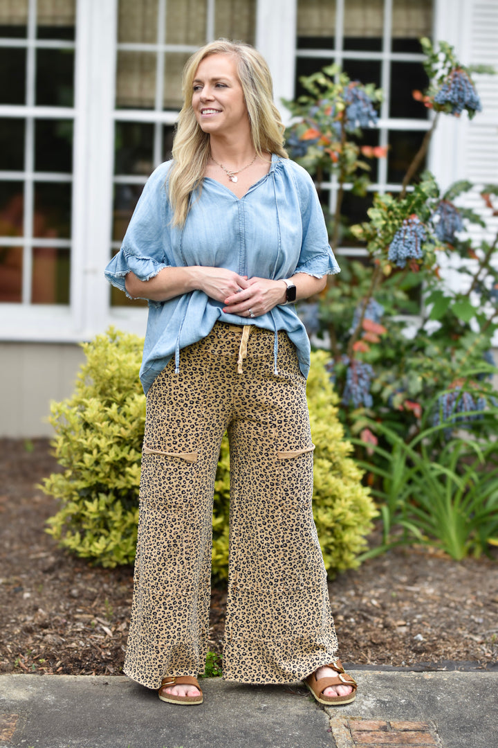 Animal Print Make a Move Pants
