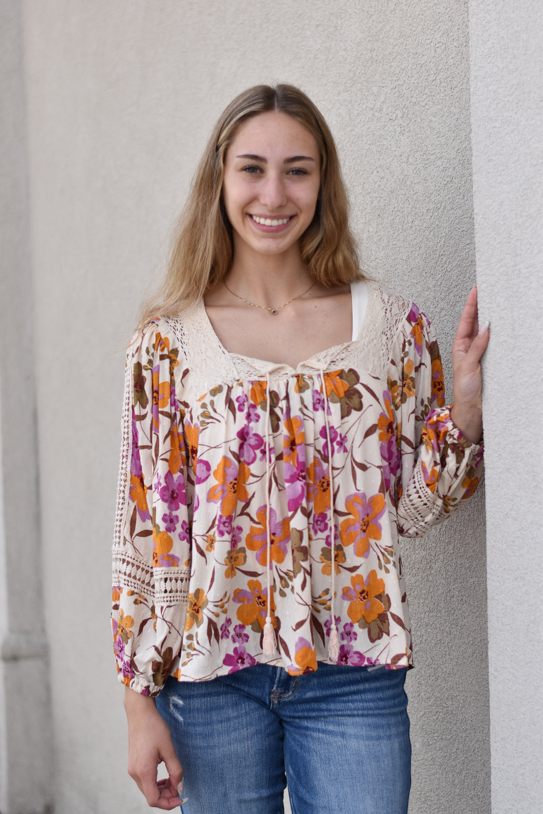 Catalina Floral Top