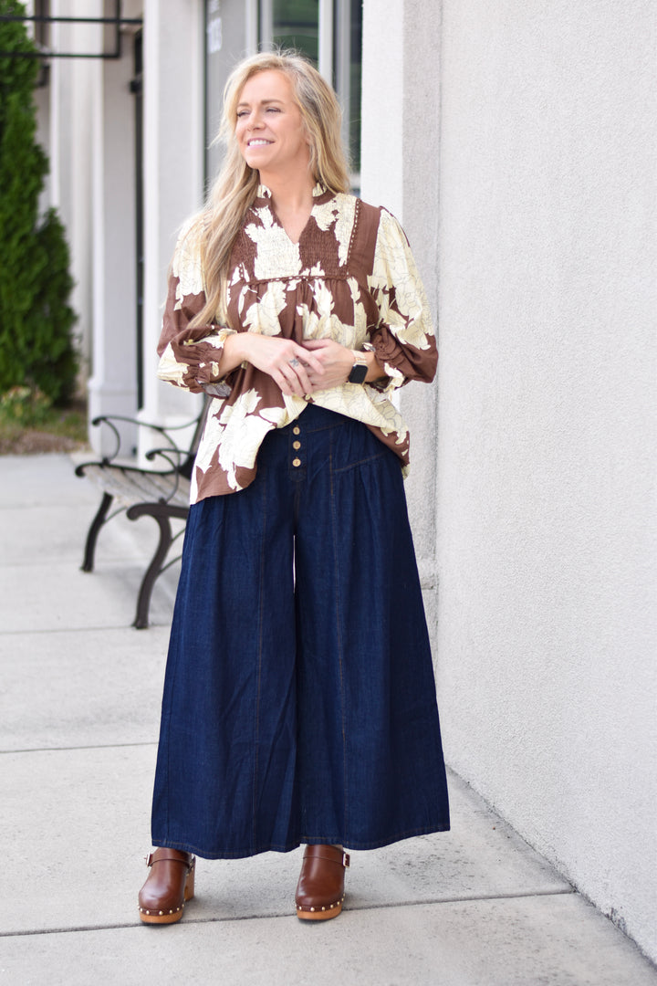 Umgee Boho Bloom Blouse