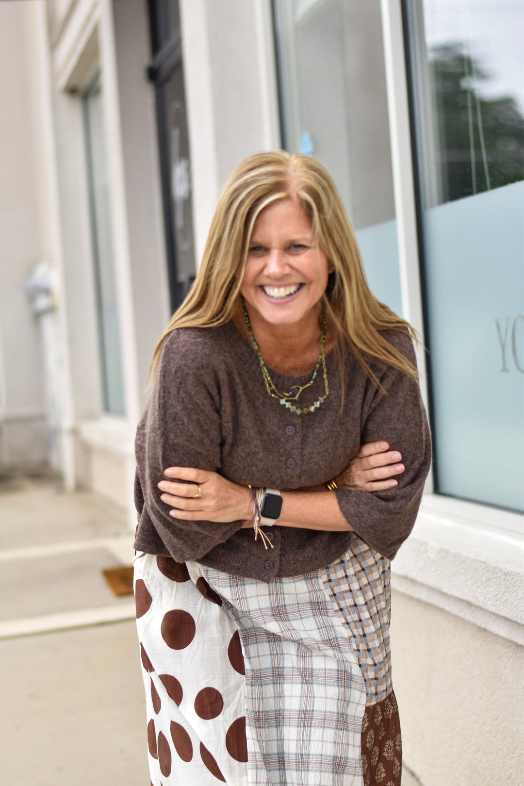 Espresso Ease Sweater Top
