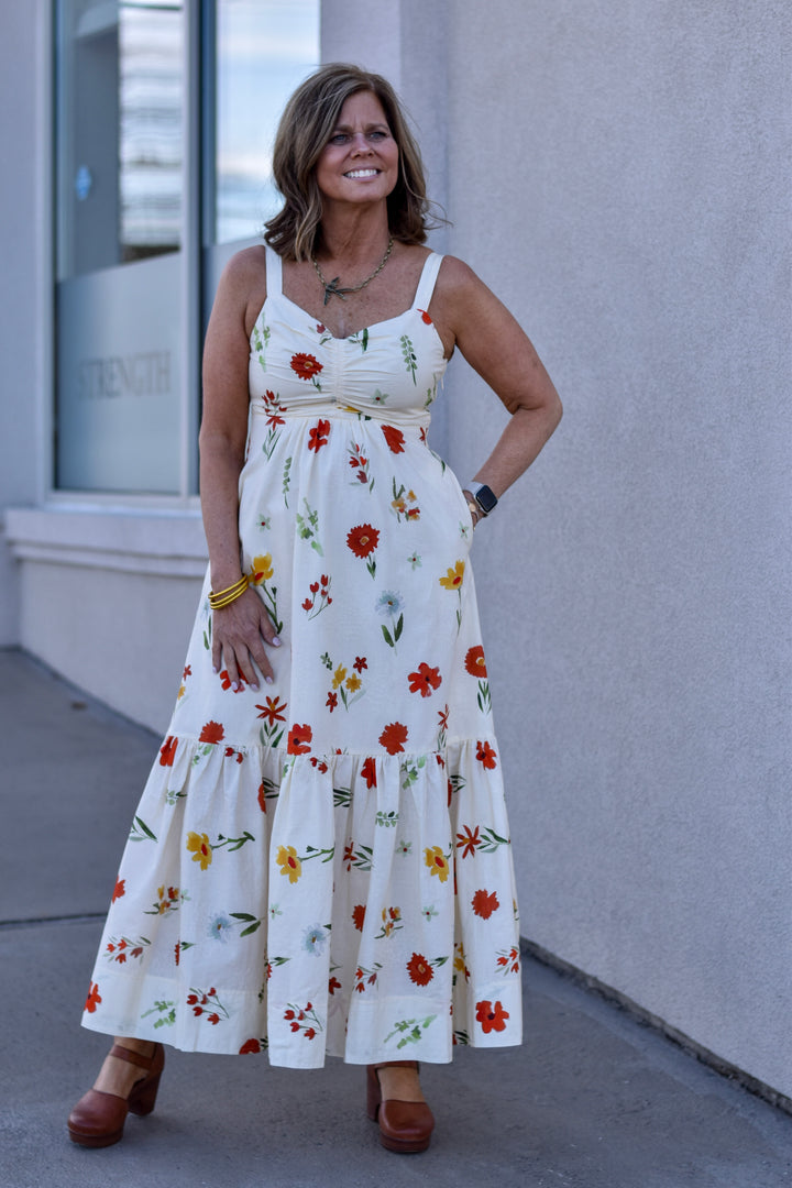 Pinch Wildflower Garden Maxi Dress