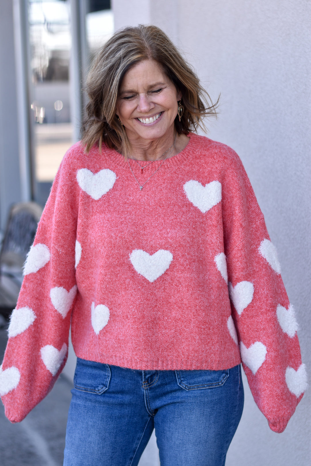 Cozy Heart Sweater