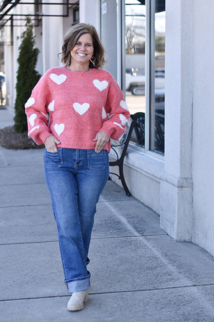 Cozy Heart Sweater