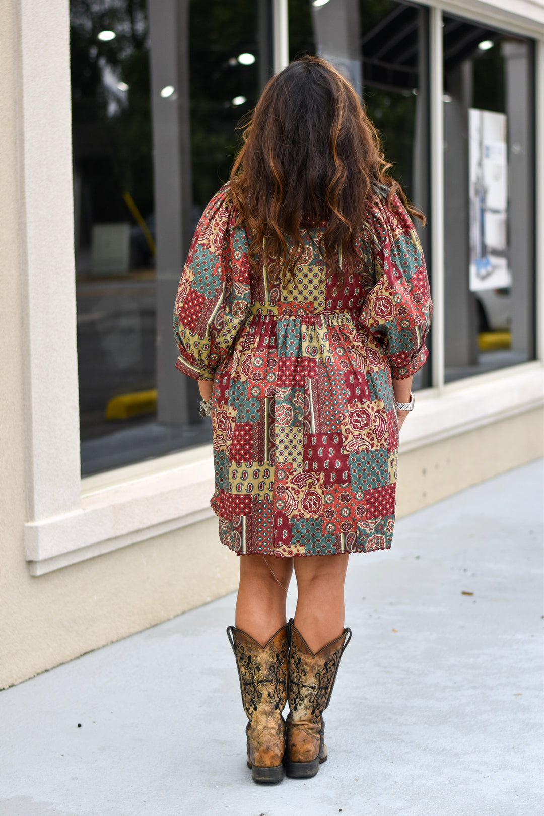 Boho Paisley Charm Dress