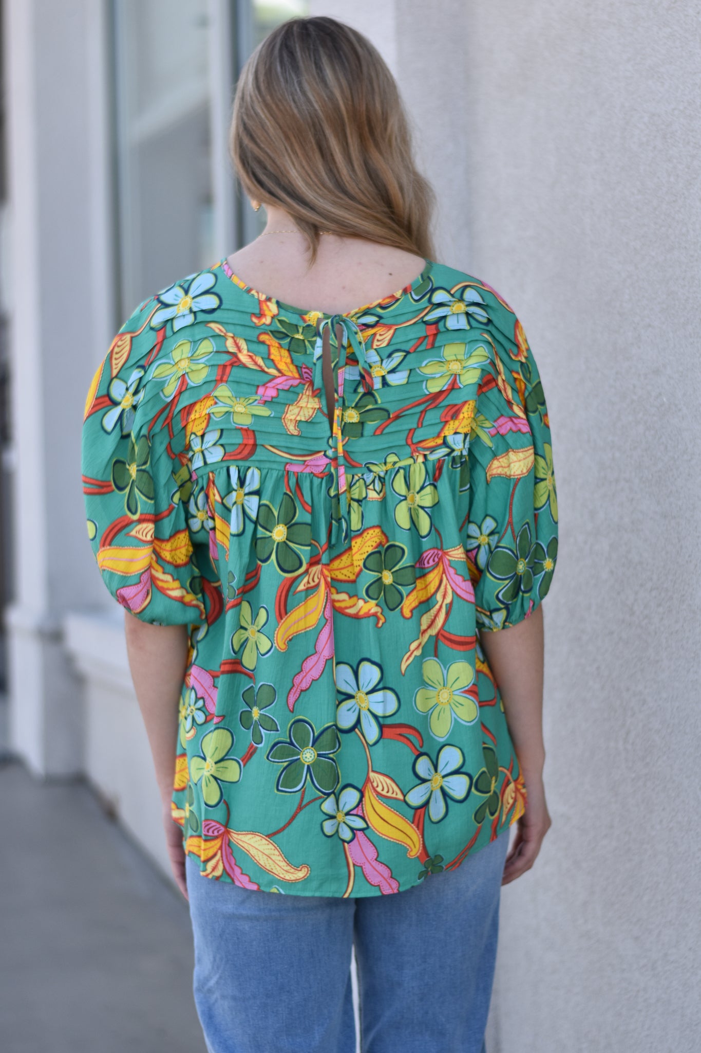 Floral Bliss Tunic Top
