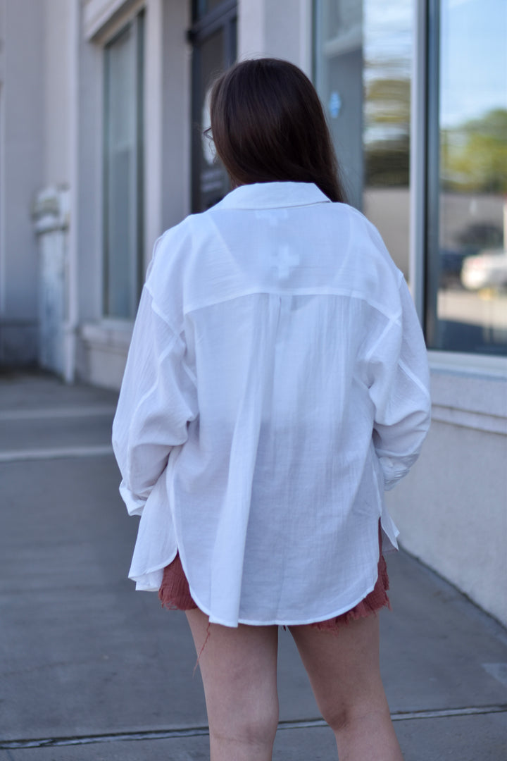 Elodie Button Down Shirt