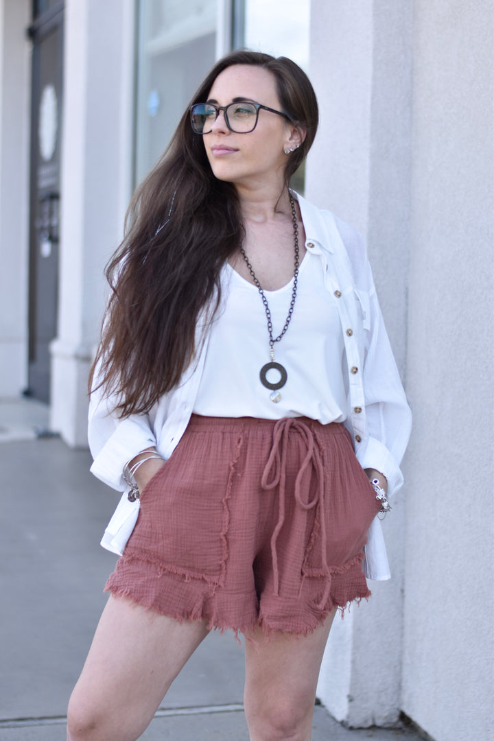 Elodie Button Down Shirt